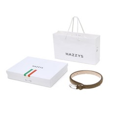 [AK플라자] [헤지스] [MADE IN ITALY] 이태리 가죽 스웨이드 벨트[HJBE5F025E2]