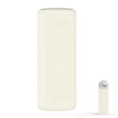 ECLATIS LINK 링크idea Owala Fr2E(넓음)Sip 709.8ml24온스와 호환되는 실리콘 물병 슬리브 미끄럼 방지 보호 부츠 병 범퍼 커버 오프 화이트, ECLATIS LINK 링크idea Owala Fr2E