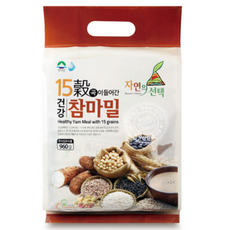 (주)엔초이스 15곡이 들어간 건강참마밀 소포장 스틱 960g 30g*32개입, 30g, 64개