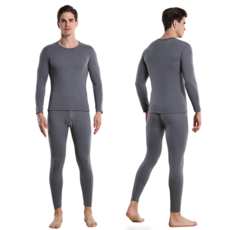 시온우주 남성 프리미엄 염소 솜털 보온 내의세트 상하의세트 발열내의