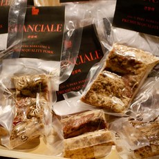 국내산 흑돼지 버크셔K 관찰레 홀덩어리컷 (까르보나라 아마트리치아나), 5개, 100g