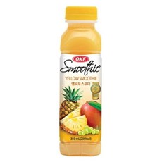 오케이에프 옐로우스무디 과일 음료, 350ml, 6개