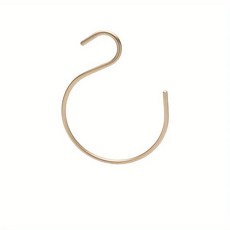 스카프 행거 청바지 옷걸이 행거 바지 수건 옷가게 자형 공간 걸이 보관 옷장 정리함 절약형, 1 Pc-Gold, 1개