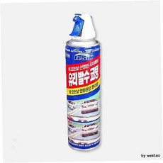 자동차 유리 발수 스프레이 빗물 튕김 시야 확보 차량 외부 코팅제 투명 보호막, 1개, 1ml