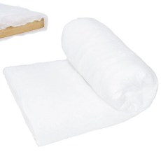 PH PandaHall 퀼트용 5m 면 배팅 1m 너비 덮개 퀼트 배팅 쿠션 랩 배팅 공예 배팅 내열성 배팅 퀼팅 공예 인형 필링 덮개 DIY 쿠션 랩, PH PandaHall 퀼트용 5m 면 배팅, 1m 너