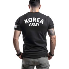 갓핸즈 로카티 ROKA 로카반팔 기능성 코리아아미 가족티 헬스티 군인티 머슬티