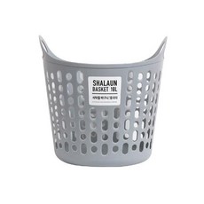 비니앙 세탁물 바구니 18L 그레이 샤바스, 상세페이지 참조