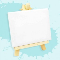 인테리어 이젤 캔버스 세트 탁상용이젤 접이식이젤 미술이젤화판세트 이젤거치대
