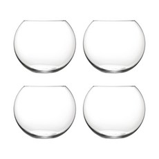 캔들 디퓨저 용기 고급 유리병 화병, 어항200ml 4개, 캔들용기