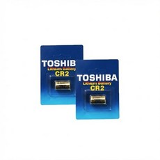 도시바 CR2 건전지 / 골프 거리측정기 사용 / 3V 리튬 배터리, 3개, 1개입
