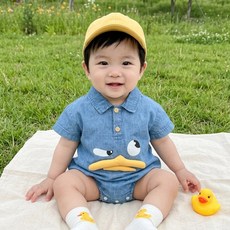 몽실이 꽥꽥이 바디슈트