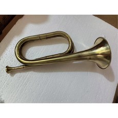 기병 나팔을 불고 기병대 기본 음악 악기 트럼펫, 골드 구제 돌격 나팔, 1개