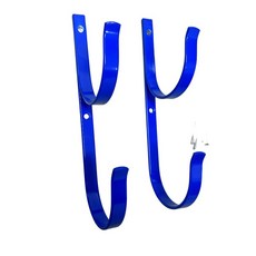 2PCS 텔레스코픽 휴대용 합금 옷걸이 호스 다목적 주최자 알루미늄 갈퀴 진공 수영장, K 1056B