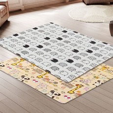 양면 놀이방매트 특대/층간소음 방지 메트 아파트 rkr+6237KU, 리틀쉽 12T 특대