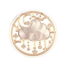 초대장 봉인 왁스 스탬프 원형 25mm 1개, J