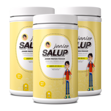 [특허받은 키즈단백질] 마른아이 살찌는보충제 성장기 어린이 단백질보충제 살업쥬니어 바나나맛, 750g, 3개