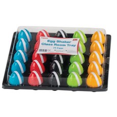 Halilit Colorful Kids 질감 있는 에그 쉐이커 장난감 악기 멀티컬러, 1개