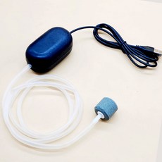 氧氣泵戶外釣魚 增氧泵釣魚專用充電兩用便攜式活魚泵漁具加氧泵精品釣具打氧幾 氧氣泵 打氣機 充氧泵 打氧氣 充氧泵, （USB款）黑色氧泵+小氣石, 1個