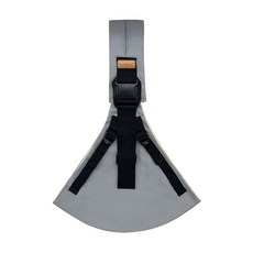 슬링 2026 신생아부터 까지 조절 가능한 스트랩이 있는 가벼운 랩 10-30파운드(잎), Gray, Classic