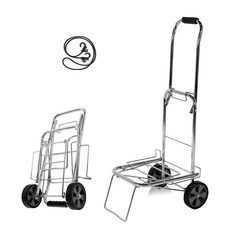 LIVINGCORE 접이식 쇼핑 핸드카트 - 대, 1개