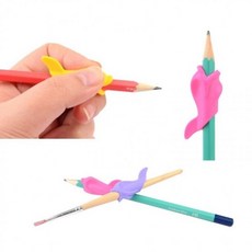 실리콘 어린이 10P 돌고래모양 연필교정기 유아 연필 azi*7235FF