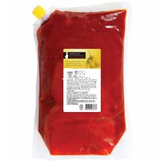 쉐프초이스 쫄면양념장 2kg 쫄면소스, 1