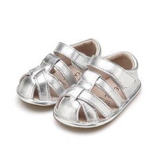 스키니슈즈 찰리 샌들 실버 아기신발 SNSDD2J0SV