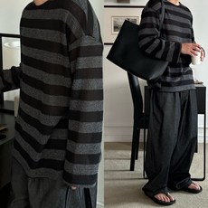 르위 단가라 긴팔니트 라운드 빅사이즈 여름 살안타템 시스루 그물 바캉스룩