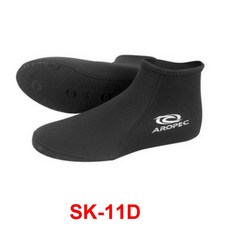 AROPEC 3mm 氯丁橡膠潛水襪/游泳襪, 1個, SK-11D (黑色),S