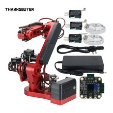 AR4 6DOF 로봇 팔 데스크탑 모터 컨트롤러 ROS 오픈 2KG 부하 전기 고정 장치, Standard version