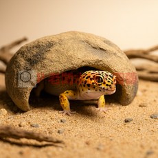 P老闆水族 仿石石洞 PC170 躲藏洞穴 守宮/爬蟲躲避屋, 1個, PC172-仿真石洞M