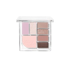 Judydoll橘朵玩趣七色盤 眼影高光腮紅盤 新手適用 多功能彩妝盤, 橘朵眼影盤｜01 煙粉氛圍盤, 1個