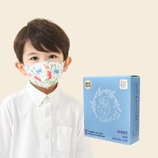 아이다움 공룡 나라 캐릭터 마스크 새부리형 개별포장 10매