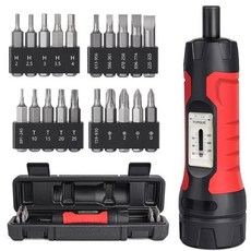 【五金工坊 開發票】手動扭力起子預置可調式10-65In.lb測扭矩起子螺絲刀修槍工具套裝精品熱銷, 88900螺絲刀（21件套）, 1個