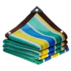 방풍 울타리 그물망 펜스 경기장 테니스장 네트 차단막, 1개, 멀티컬러 대형