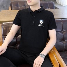 2026男士夏季 Polo衫 短袖 休閒衫 條紋 翻領 T恤 冰絲透氣