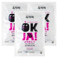 옥자씨 국내산 곤약 쫀드기 고소한 곡물 쫀디기, 45개, 25g