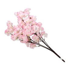 5가지 벚꽃조화-N/조화장식품/인테리어장식/조화꽃/인테리어조화/매장꾸미기/조화장식/벚꽃축제, 보라