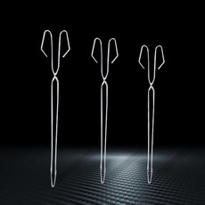 캠핑 바베큐 숯집게 대형 58CM 68CM 78CM, 1개