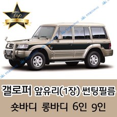 썬텐몰 갤로퍼 전면 썬팅필름 (앞유리 1장), 일반 20%