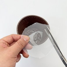 화분깔망 20P 화이트 사각 10x10cm, 본상품