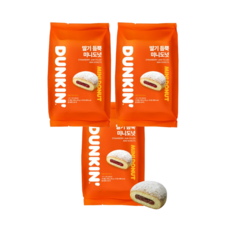던킨 딸기 듬뿍 미니 도넛 25g 10개입 3봉, 250g, 3개