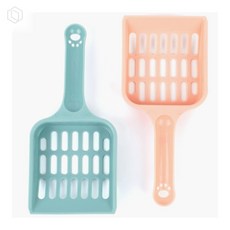 [오늘의택] 고양이 배변 처리용 스페셜 삽 고양이배변 애완동물삽, 블루