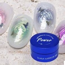 다이아미 미러파우더 전용젤 파워 텍스쳐 엠보젤, 1개, 5ml, 다이아미 파워 텍스처젤