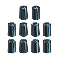 uxcell 유엑셀 전위차계 노브 6mm D샤프트 10개입, 1개