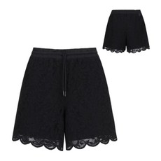 [백화점 정품] 세인트앤드류스 26 SS 여성 플로럴 아플리케 밴딩 쇼츠 (821F2PS581BK)