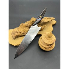 職匠 67層大馬士革料理牛刀 刃長21公分 不鏽鋼, 1個