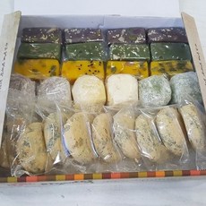 프리미엄 궁 선물세트 (영양찰떡/두텁떡/콩쑥개떡) 개별포장 떡세트 답례품, 1세트, 1.3kg