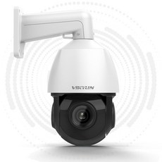 VIKYLIN 4K 8MP IP 13 실외 카메라 5배 PTZ 광학 렌즈 POE 5MM, white