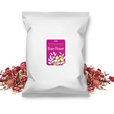 로즈플라워 차 장미꽃차 장미차 꽃차 잎차 꽃잎차 대용량허브잎차모음 / 1kg, 1개입, 1개